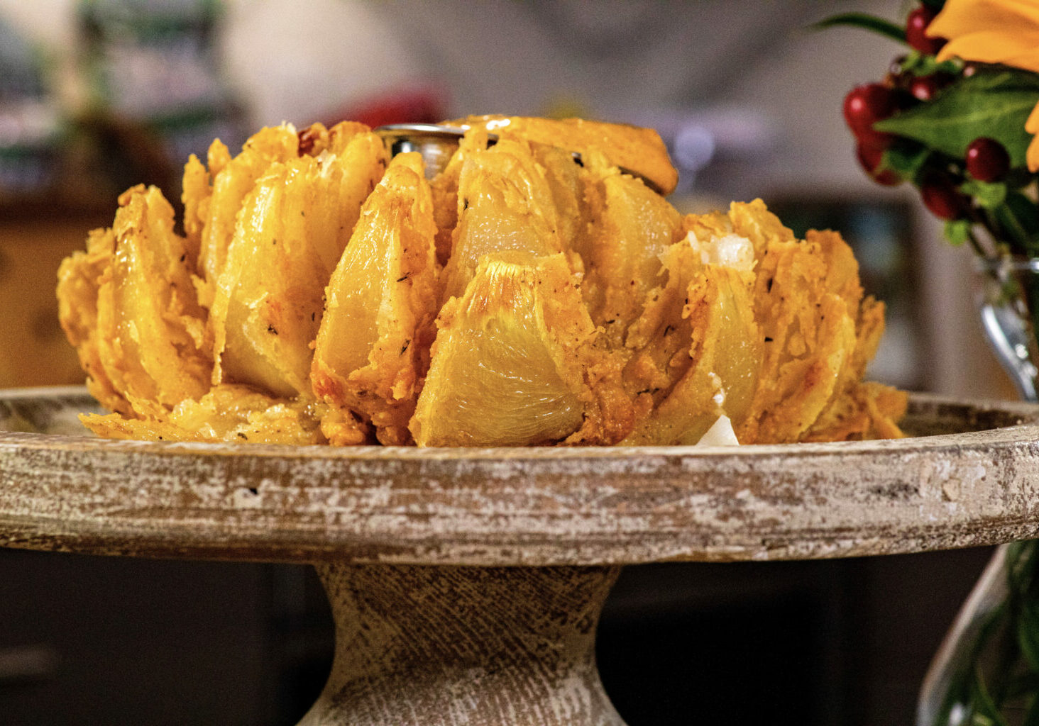 Blooming Vidalia Onion 1