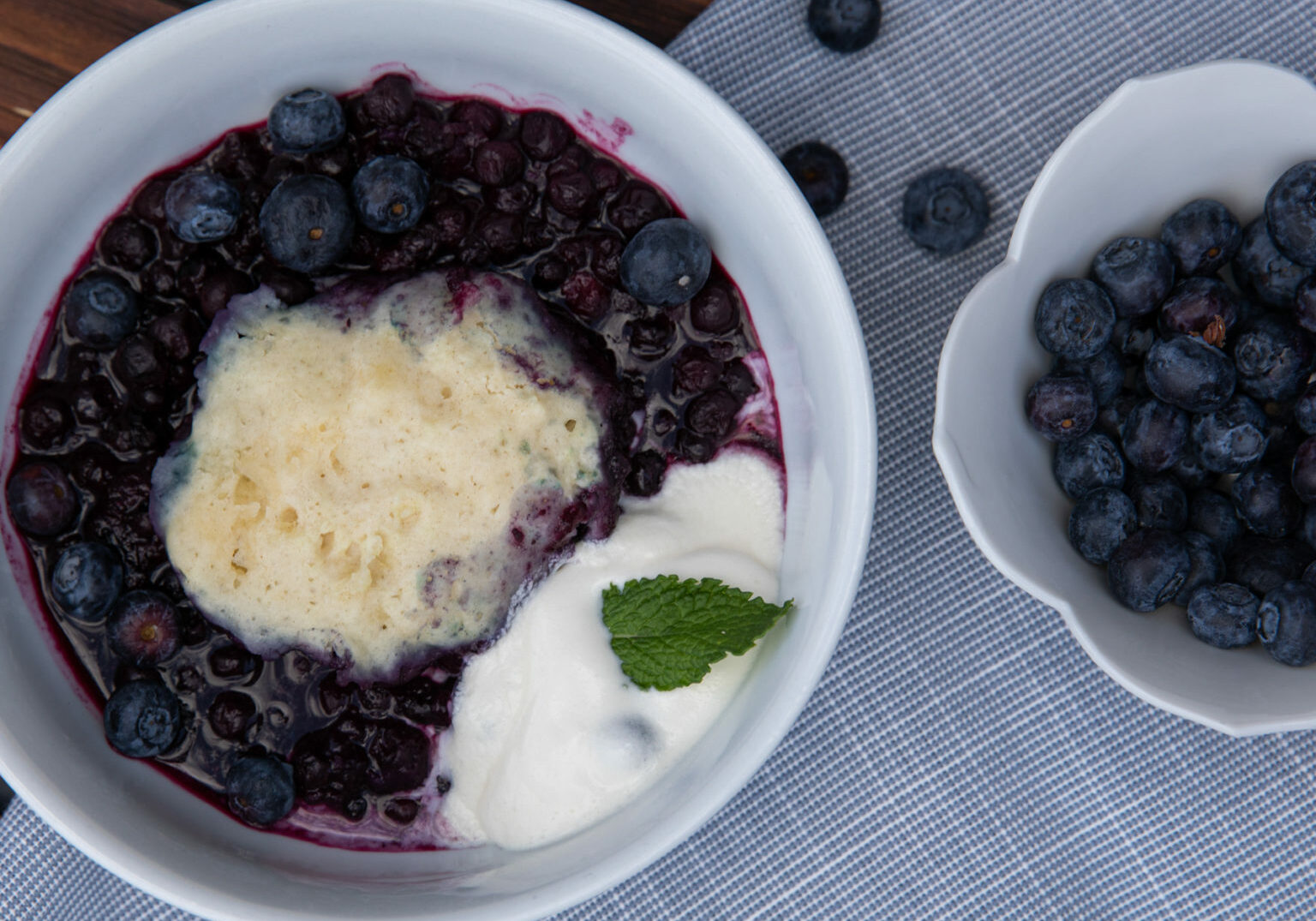Blueberry Breakfast dumplings