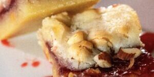 White Choco Raspberry Bars 1